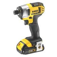 DeWalt XR 18V 1.3Ah Lithium-ion Combi drill & Impact driver 2 batteries DCZ298C2-GB DeWalt XR 18V 1.3Ah Lithium-ion Combi drill & Impact driver 2 batteries DCZ298C2-GB