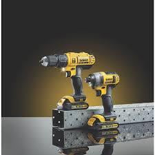 DeWalt XR 18V 1.3Ah Lithium ion Combi drill Impact driver 2