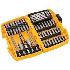 DeWalt Mixed Screwdriver bits, Pack of 45